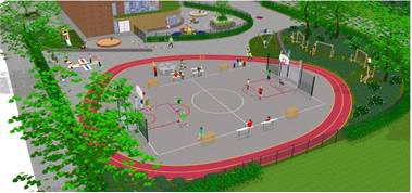 Ingebruikname nieuwe sporthal Zeewijk 